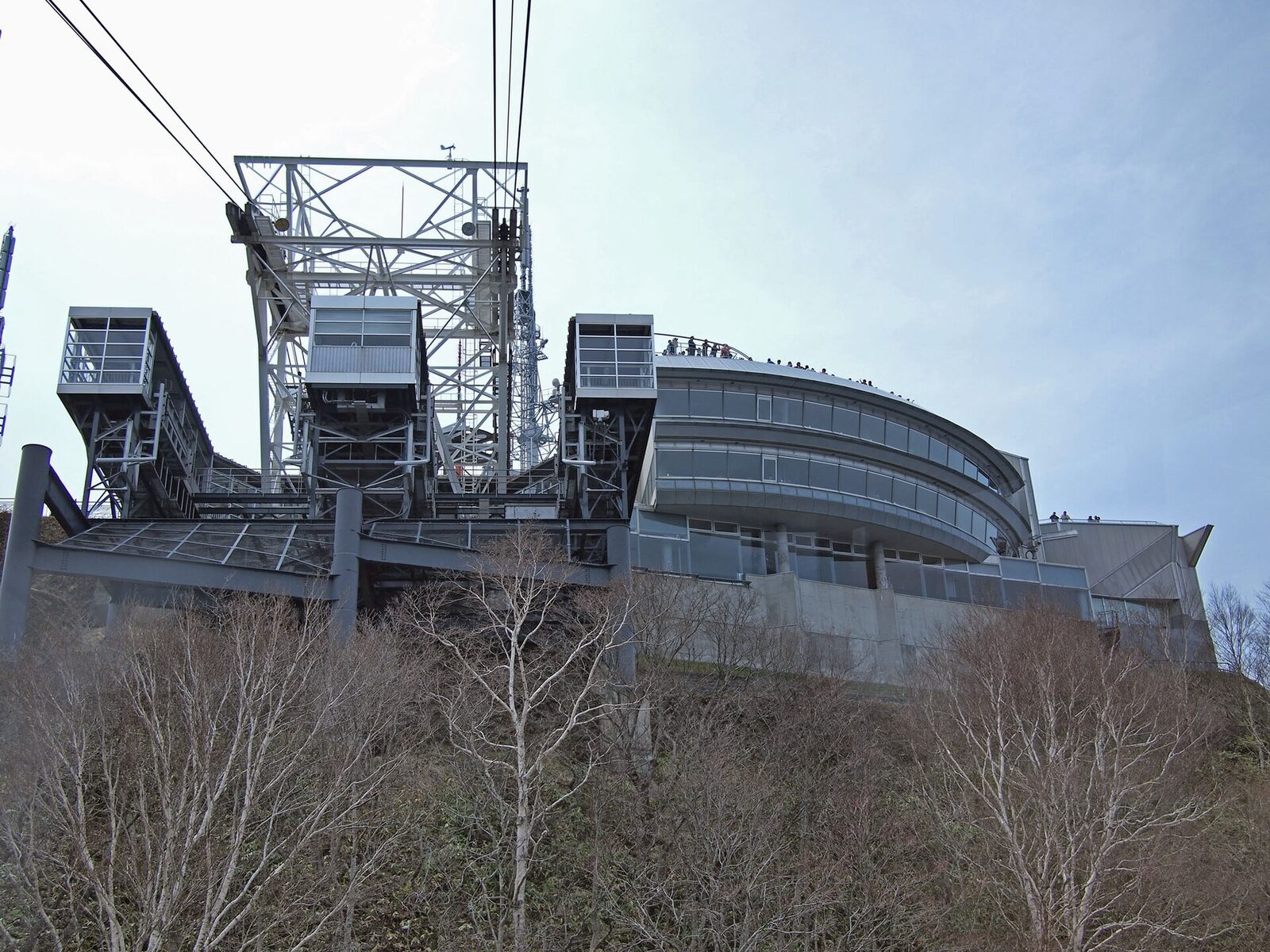 函館山ロープウェイの山頂駅